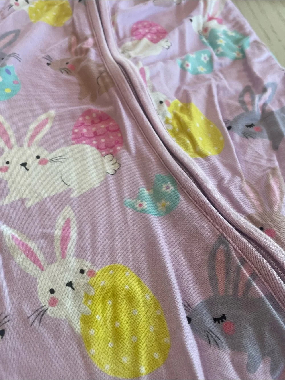 Little Sleepies Lavender Hoppy Days Zippy Bamboo Pajama - 2T